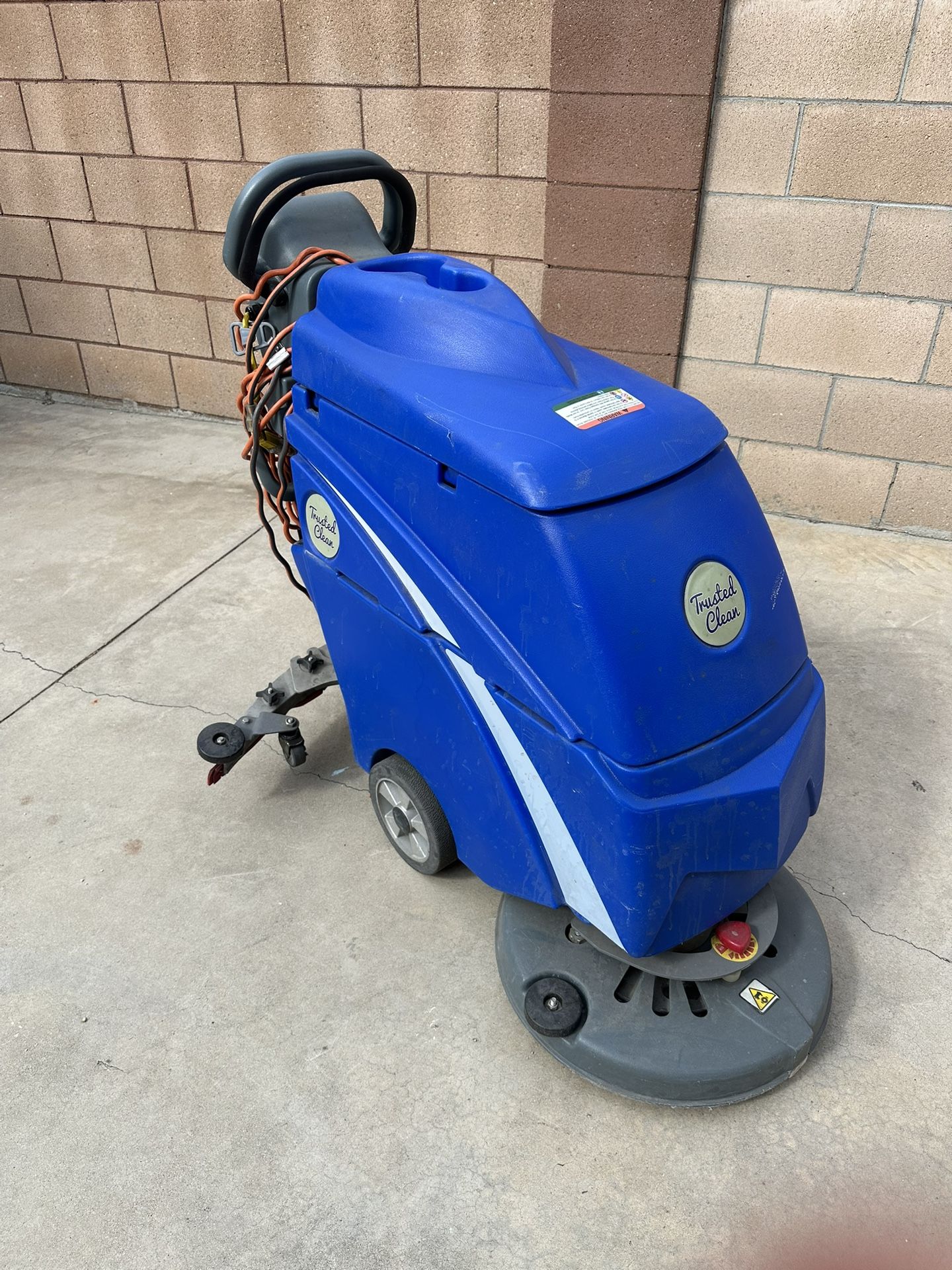 Trusted Clean Dura 18 HD Electric Floor Scrubber - $800