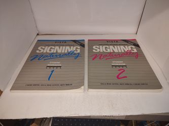 Signing Naturally: Student Workbook Level 1 & 2 by Cheri Smith PB Used