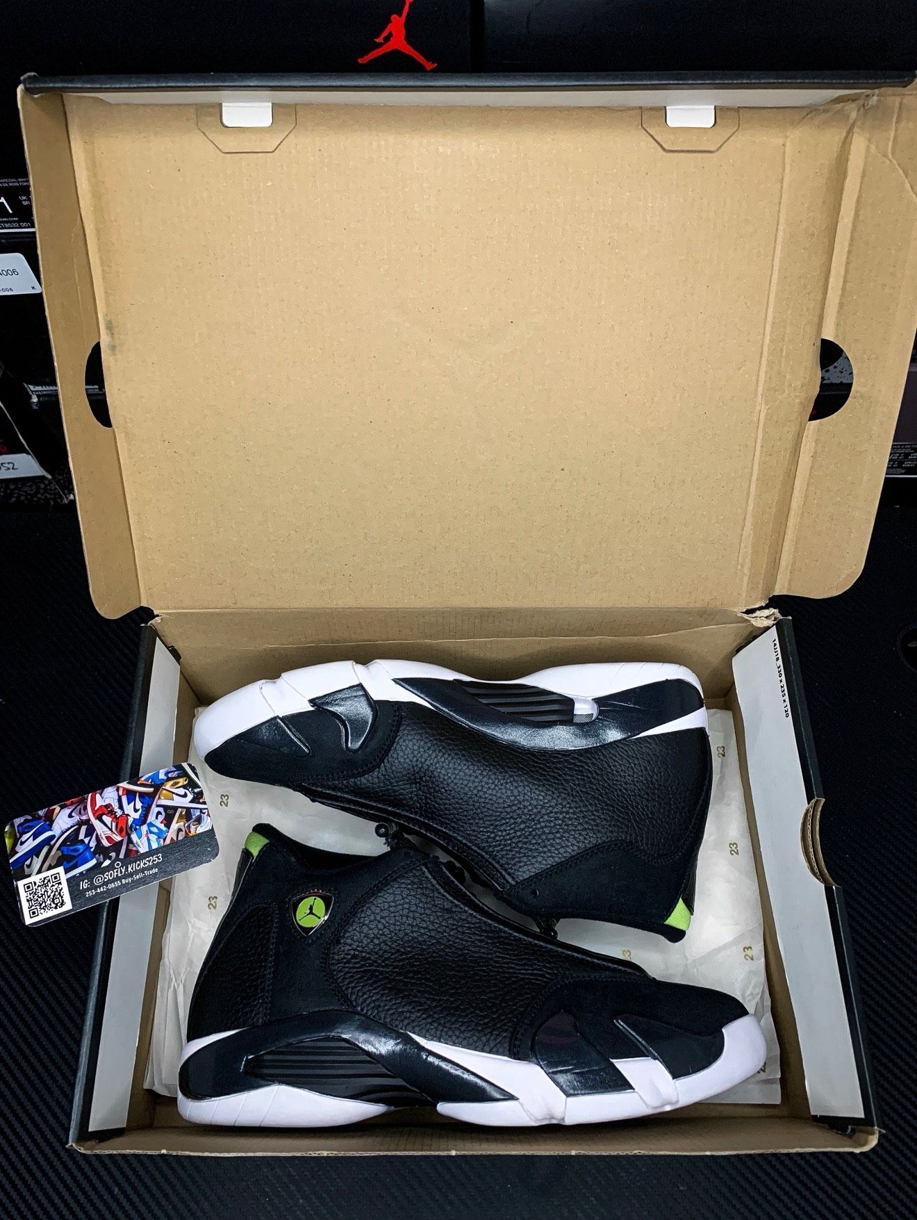 Jordan 14 Indiglo Size 8.5