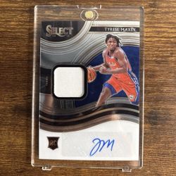 Tyrese Maxey Select RPA /199