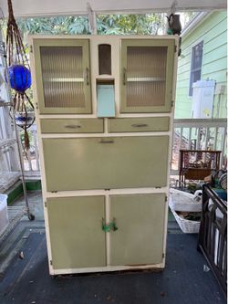 Hoosier or Hoosier like kitchen cabinet