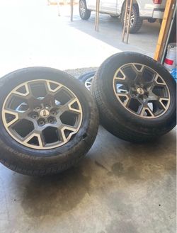 2024 Ford OEM Wheels with Tires Set