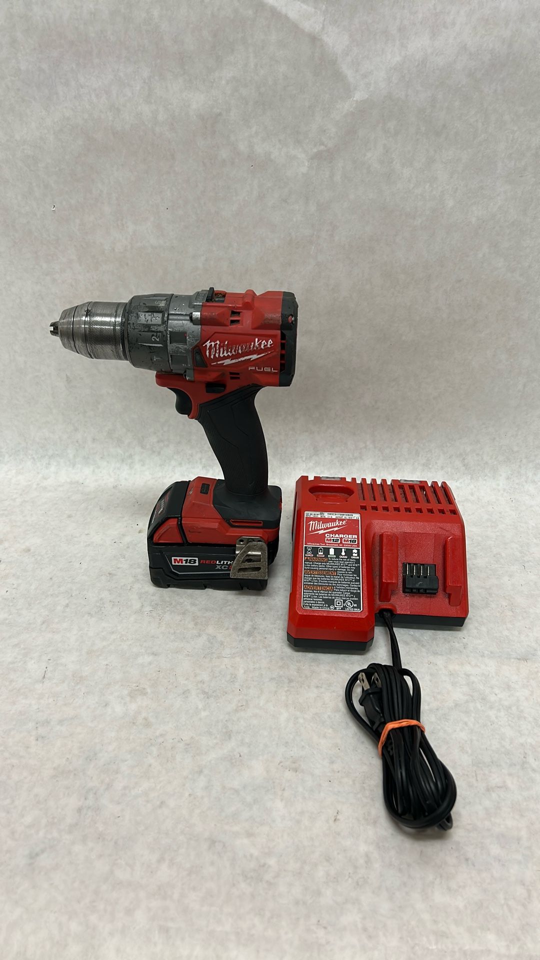 Milwaukee Half Inch Hammer Drill Driver Model 2904-20 with XC 5.0 battery and charger
