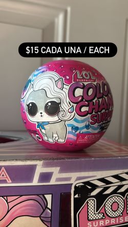 LOL OMG COLOR CHANGEING SURPRISE $10 Each / Cada Una