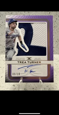 2023 Topps Trea Turner Dodgers Auto /10
