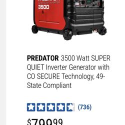 Predator 3500 Inverter Generator