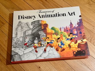 Treasures of Disney Animation Art – Vintage 1982 Hardcover Book