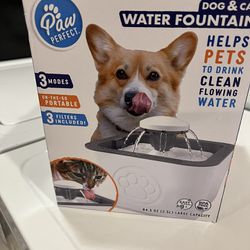 Dog Or Cat Water Fountain