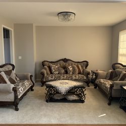 Brown Living Room Set
