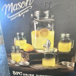 New beverage dispenser set