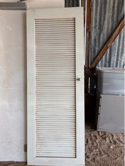Louver Doors 27 3/4 in x 76 1/4 in