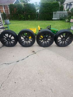 Rims with tires
