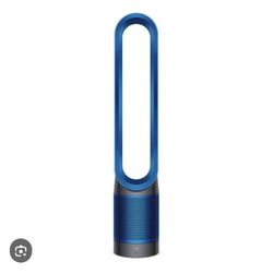 Dyson - TP02 Pure Cool Link Tower 400 Sq. Ft. Air Purifier - Iron, Blue