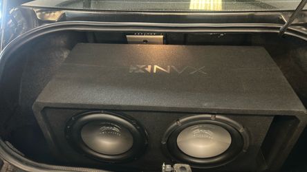 2-12” subs and box