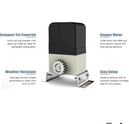 Sliding gate motor 900 lb