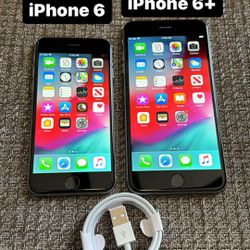 iPhone 6. iPhone 6+. Like New And Unlocked!