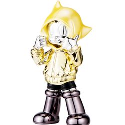 Astro Boy Chrome Hoodie Gold