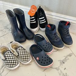 Kids / Boys size 9 + 9.5 Footwear Collection (5 PAIRS)