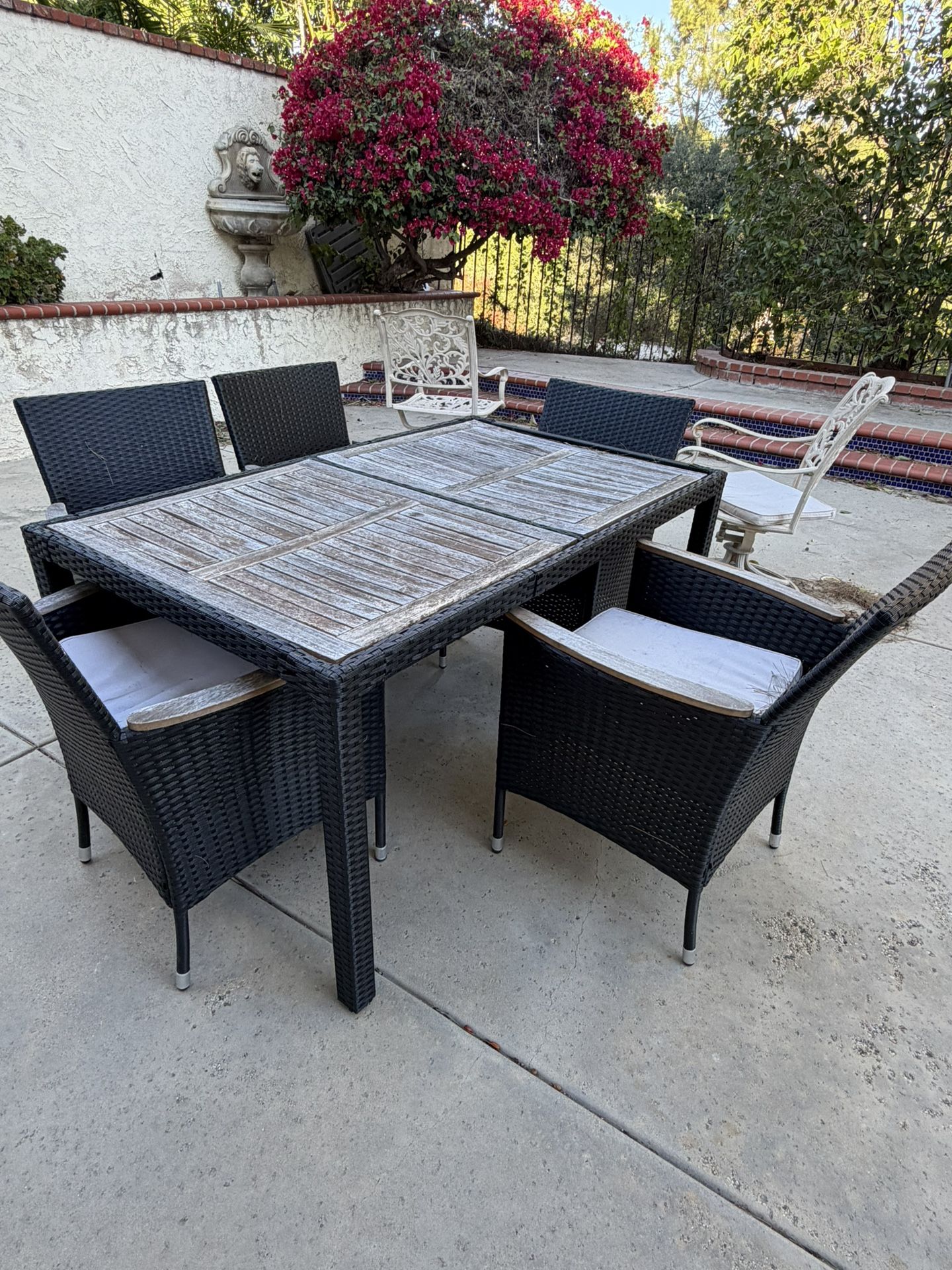 Backyard Table And chairs