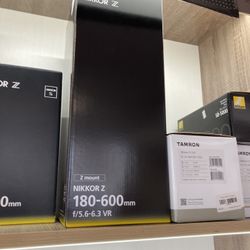 Nikon Nikkor Z 180mm -600mm