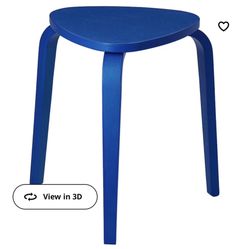 Stool Chair Seat Wood IKEA 