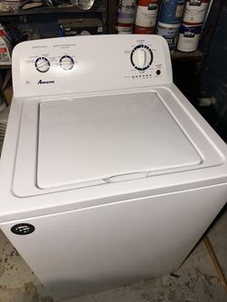 Amana 3.5-cu ft Agitator Top-Load Washer (White)  
