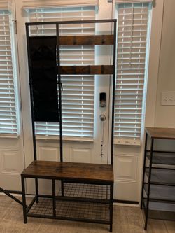 Hall Tree with Shoe storage bench
