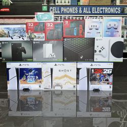 Nintendo, Xbox , Oculus, PlayStation -and Much More  ((Take It Home In Payments/ llévatelo a casa en pagos) 