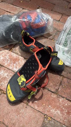 Rock climbing shoes