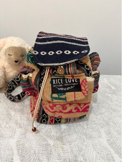 Rice love new backpack
