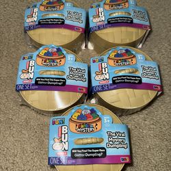 Rainbow Squishy Bun Mystery Dumpling Set of 5