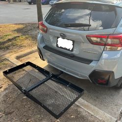 Hitch-Mount Cargo Carrier - 1.25” Hitch, 2” Compatible, 300 lb capacity