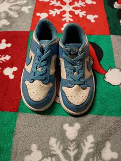 Blue kids shoes
