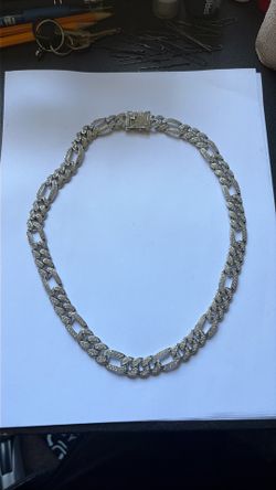 White Stainless Steel Chain