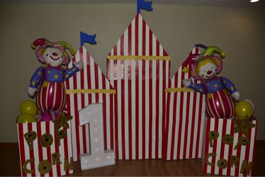 Circus Birthday party decor
