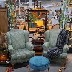 Wingback Chair - 2 Available