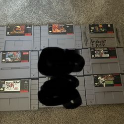 7 Super Nintendo Games 