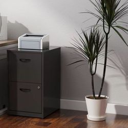 2 Drawer File Cabinet with Lock, Metal File Cabinets for Home Office, Two Drawer Locking Filing Cabinet, Small File Cabinet for Under Desk for Hanging