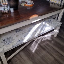 Dining Table &4 Chairs With 