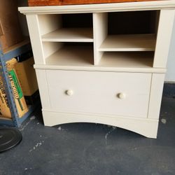 Hutch With Shelves And Drawers, Cabinet,  Chest