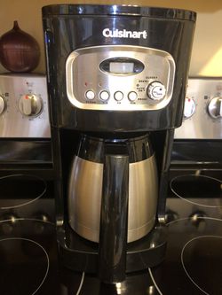 CUISINART 10 Cups Thermal Programable Coffee Maker Excellent Condition