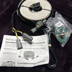 CURT 58989 Custom Towed-Vehicle RV Wiring Harness for Dinghy Towing
