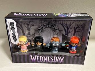 Brand New Sealed Fisher Price Little People Collectors Wednesday Netflix Series