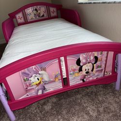 Minnie Mouse Toddler Bed And Mattress