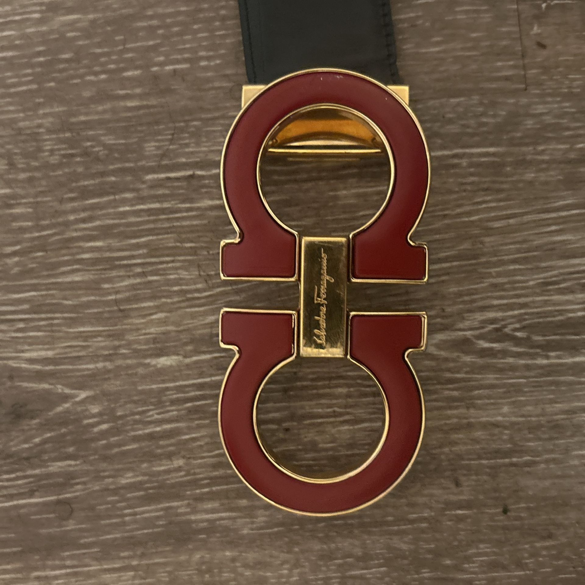 Salvatore Ferragamo Reversible Gancini Belt