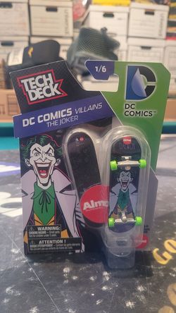 Tech Deck DC Comics Villains The Joker Brand New In Box Rare