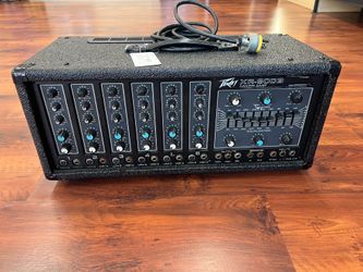 Peavey 600B mixer amplifier — powered mixer amp — used