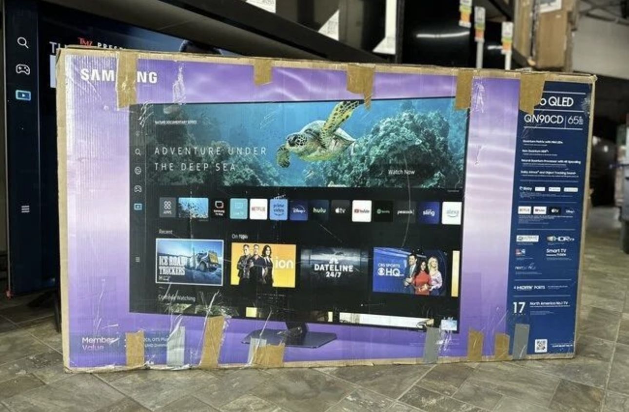 65” Samsung Neo Qled Smart 4K Tv 120Hz Q9D