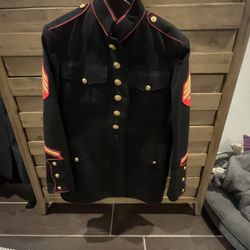 Marine Corps Dress Blues Top