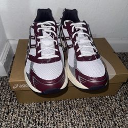 Asics Gel-1130 “White Maroon Banner”